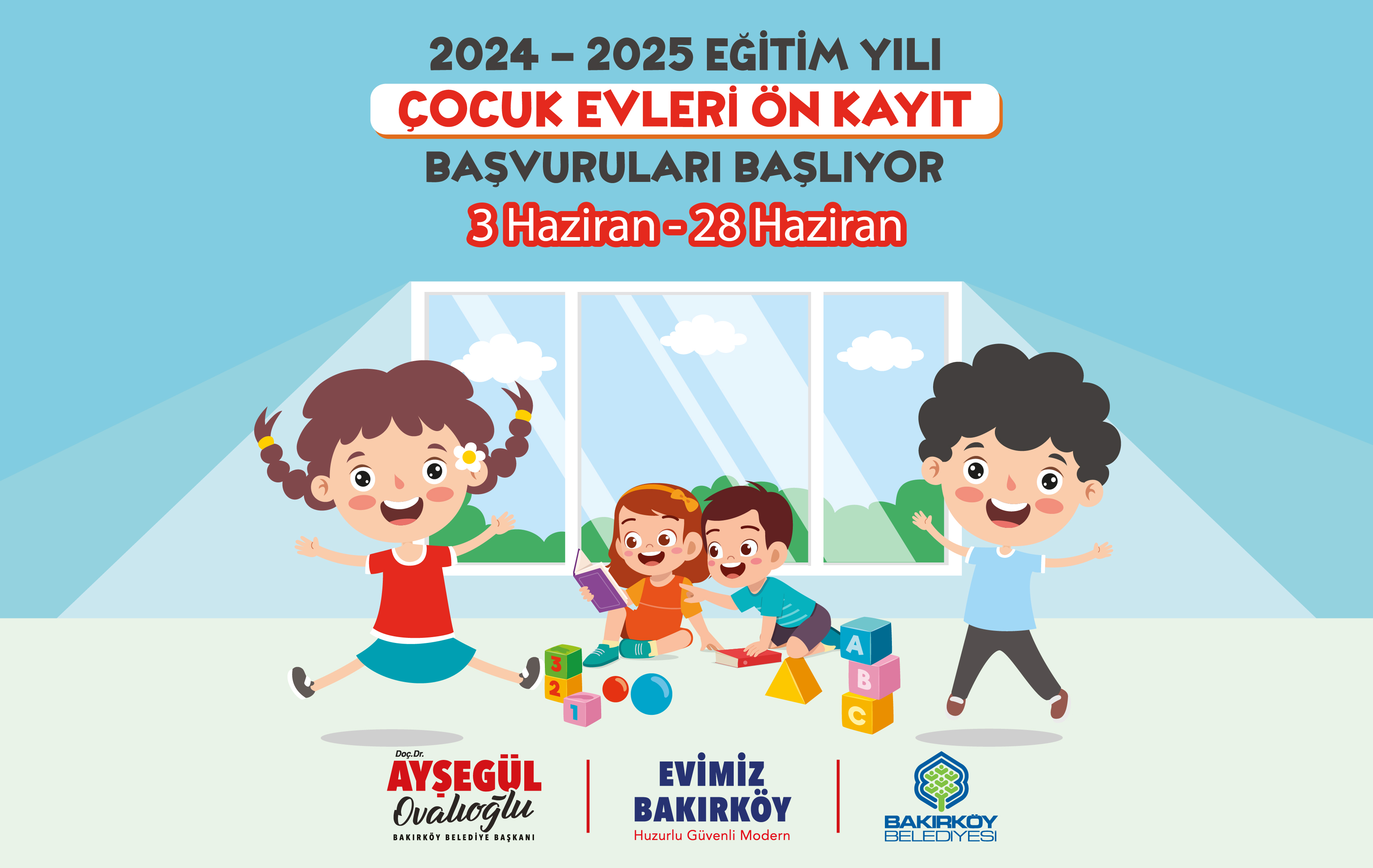 BAKIRKÖY BELEDİYESİ ÇOCUK EVLERİ BAŞVURU EVRAKLARI (2024)