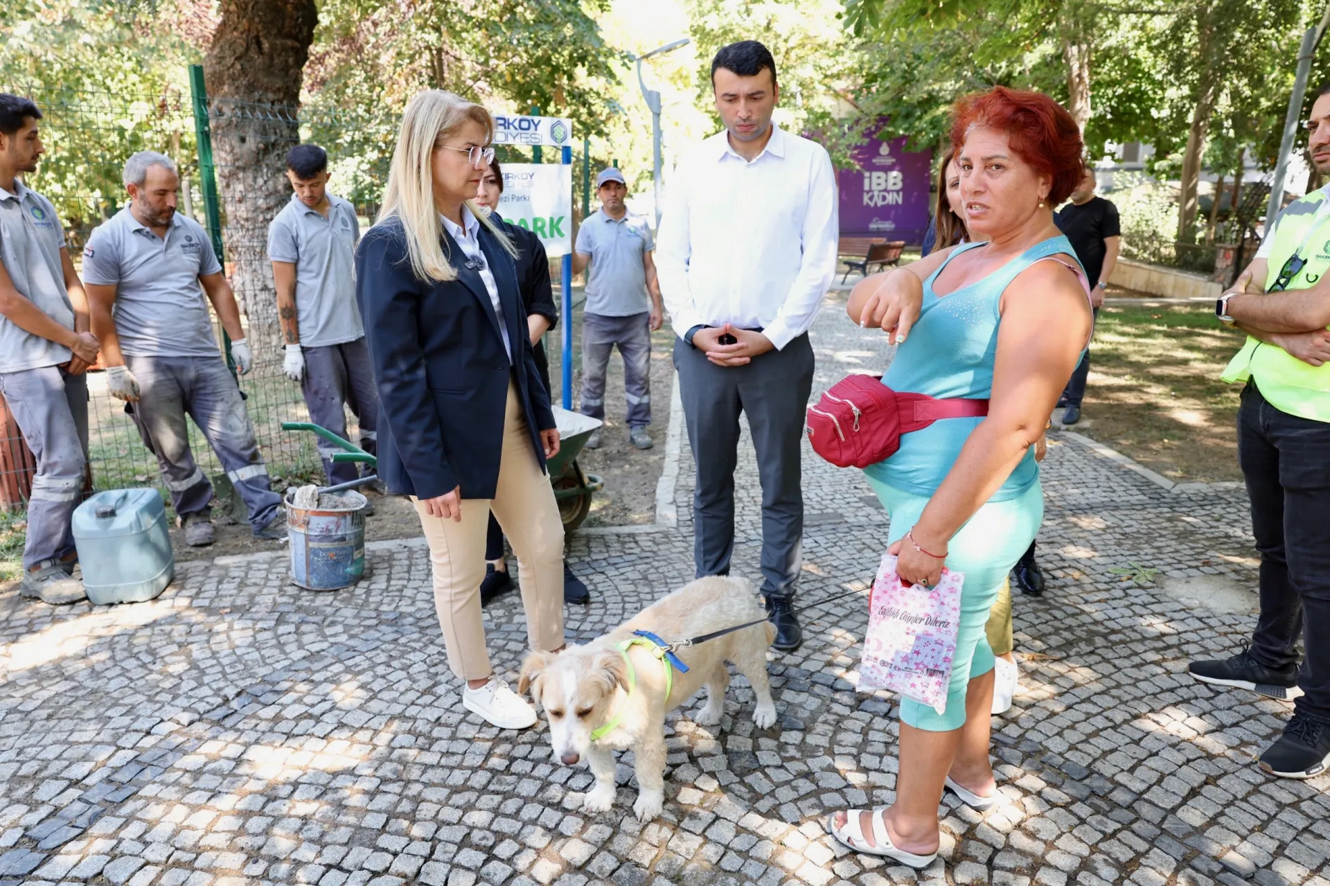 HAYVAN DOSTLARI İÇİN PATİ PARK AÇILDI